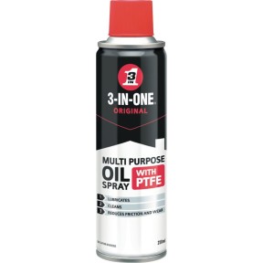 3 in 1 Aerosol oil with PTFE 250ml