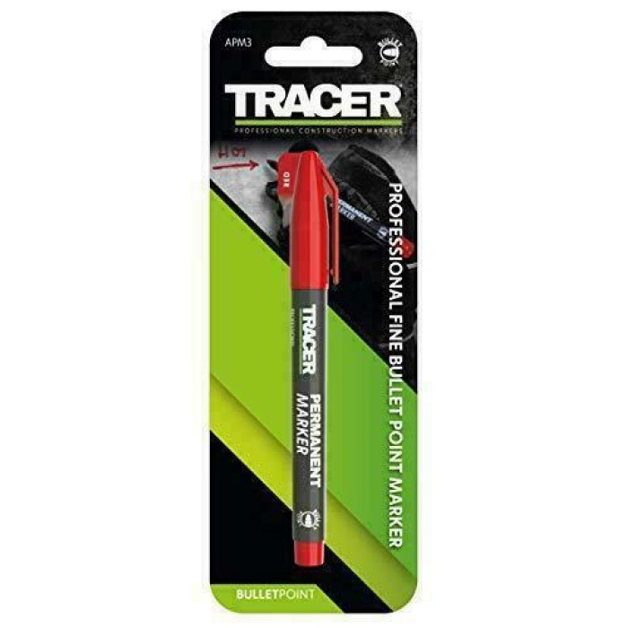 Tracer Professional Permanent Marker - Red