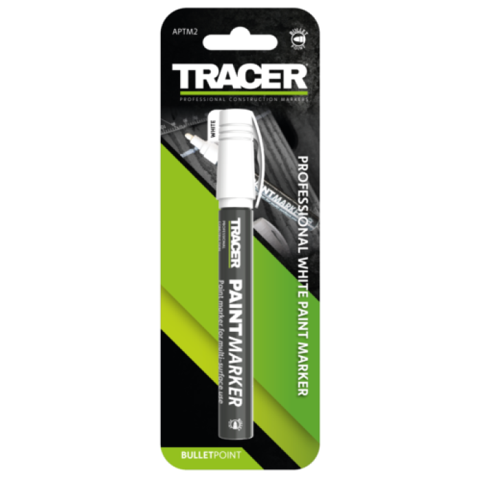 Tracer Professional Paint Marker - White