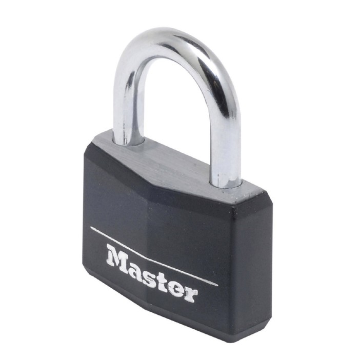 Master Lock 50mm Laminated Body Padlock - Black