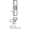 Die Cast Roller Cam Keep - Si1661