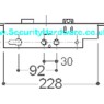 Fullex Crime Beater 45mm Backset Latch Deadbolt Dual Spindle Door Lock Centre Case