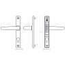 Schlosser Technik Apto Ferco 70mm 180mm Lever Lever UPVC Sprung Door Handle Set