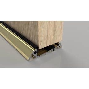 SLIMLINE THRESHOLD OPEN IN 1219MM GOLD