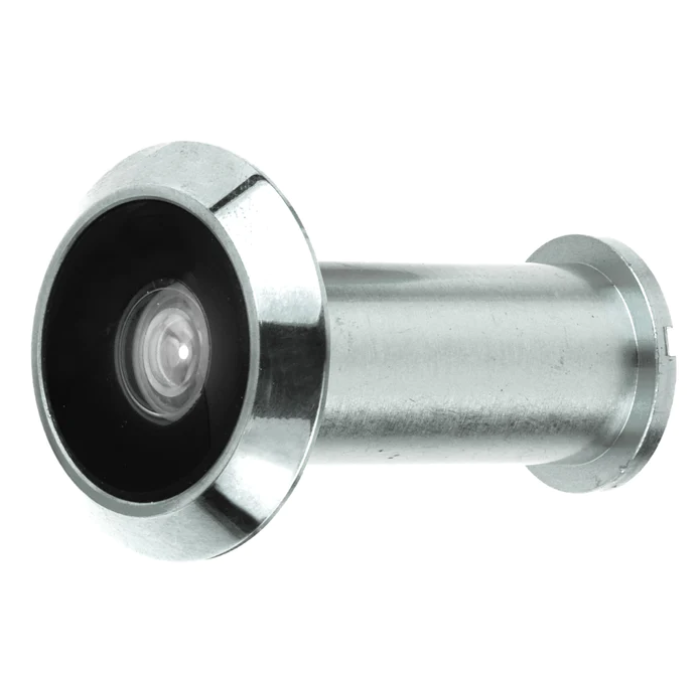 Door Viewer 180 Deg Carded CHROME