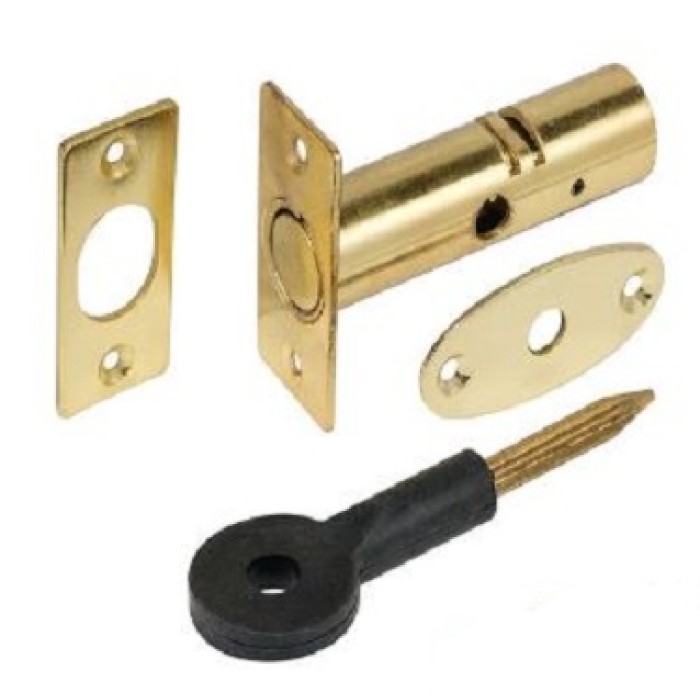 Eclipse 60mm Rack Bolt Pack of 2 Brass