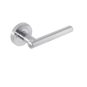 Eclipse Satin Chrome Plated Corvette T Bar Lever on Rose