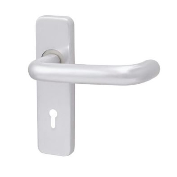 Eclipse Satin Aluminium Excell 19mm Safety Lever Lock Set