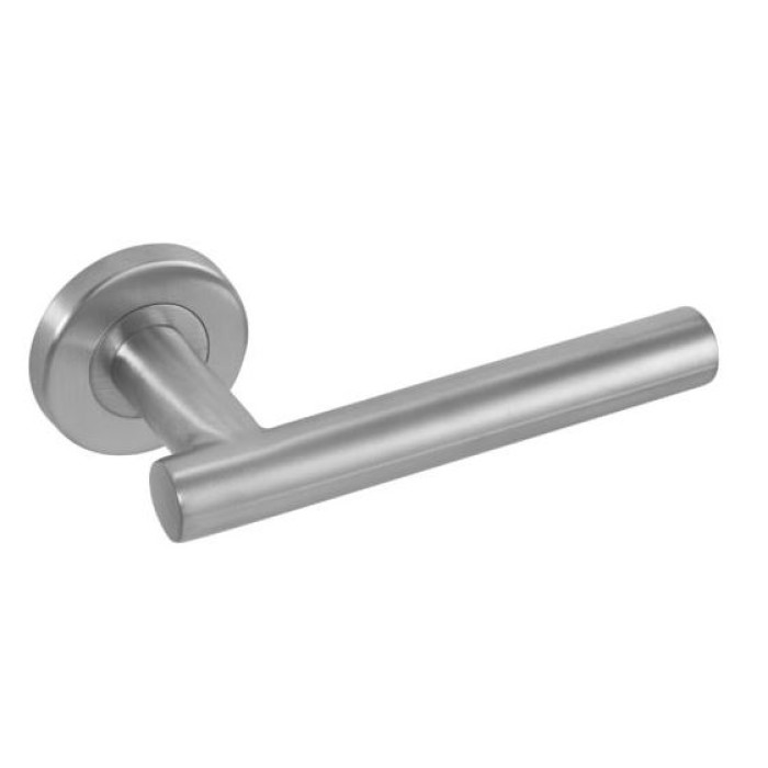 Eclipse Stainless Steel 19mm T Bar Lever on Rose Set