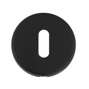 Black Stainless Steel 52x8mm Std Keyway Escutcheon