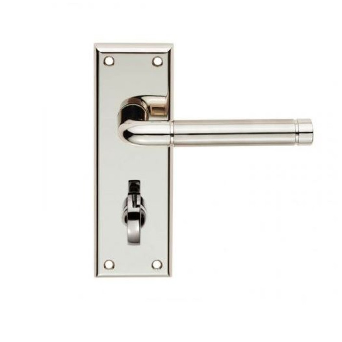 SEROZZETTA QUARANTA LEVER-BACKPLATE - Polished Nickel / Satin Nickel