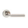 SEROZZETTA SESSANTA LEVER-BACKPLATE - Polished Nickel / Satin Nickel