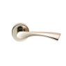 SEROZZETTA VENTI LEVER - BACKPLATE Polished Nickel / Satin Nickel