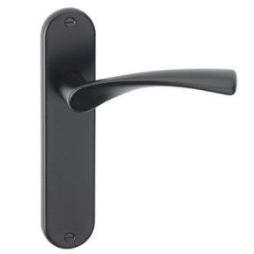 Belgravia Lever Backplate Black