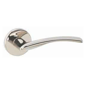 Delta Lever On Rose Polished Nickel