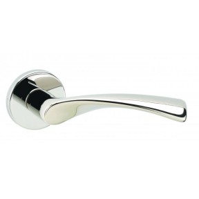 Atlas Lever On Rose Polished Nickel