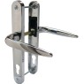 Schlosser Technik 92mm 210mm UVPC Door Lever Lever Sprung Door Handle Set