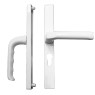 Hoppe Frankfuhrt 48mm 216mm Lever Lever UPVC Sprung Door Handle Set