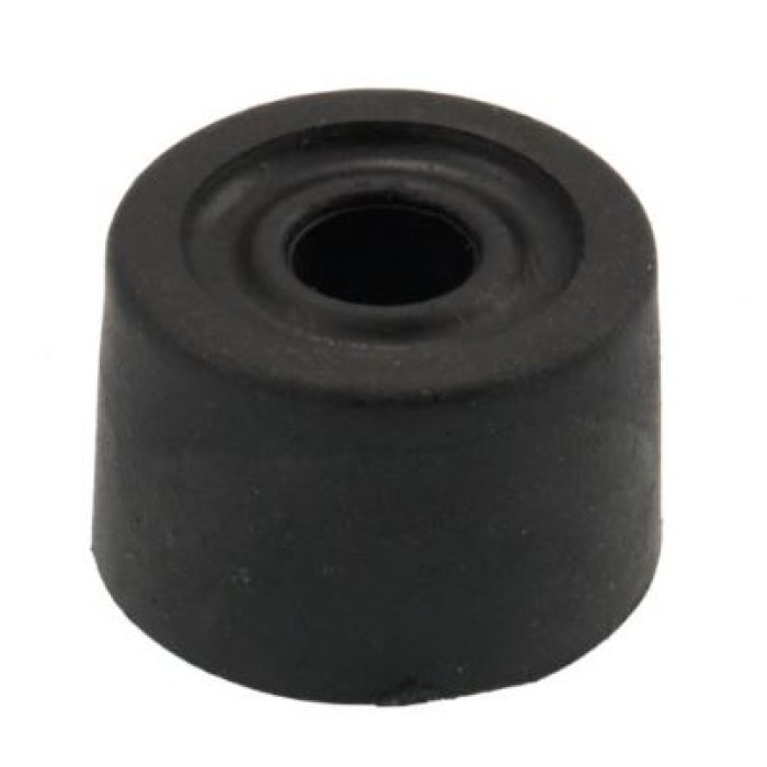 Rubber Door Stop Black 38mm (Pack 2)