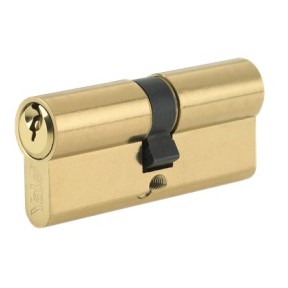 Yale Euro Cyl 45/50, 6 Pin (K/K) BRASS