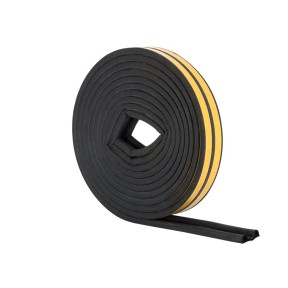 STORMGUARD EPDM P RUBBER SEAL 10M Black