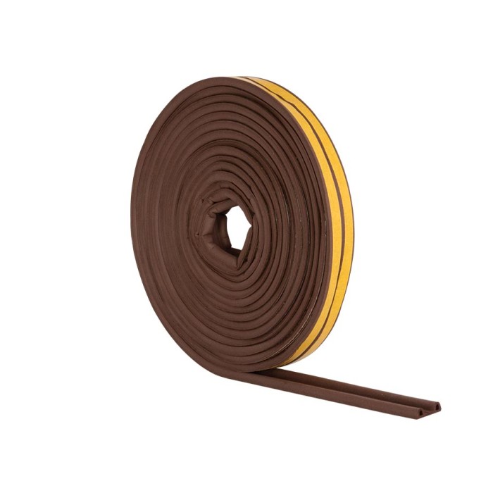 STORMGUARD EPDM P RUBBER SEAL 10M BROWN