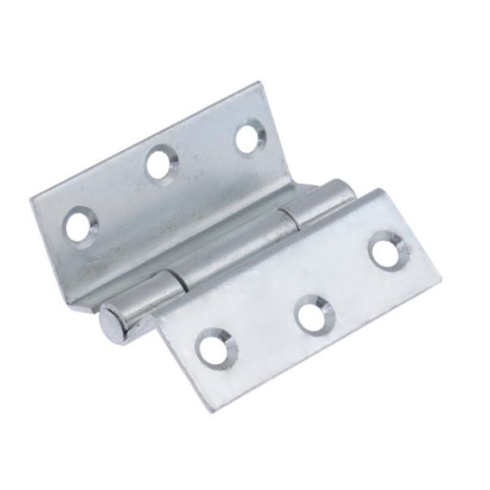 63mm Stormproof Hinge Bright Zinc Steel (4 pk)