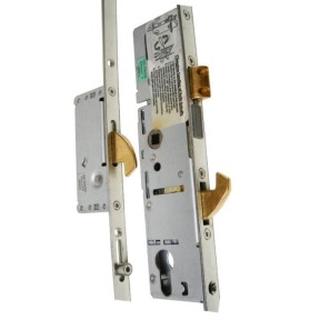 ERA / Saracen 3 Hook 2 Roller 35mm Backset Multi Point Door Lock with Serrated Drive - Split Spindle