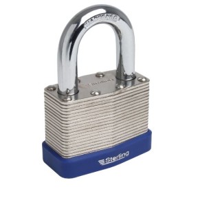 Laminated Steel Padlock, 50mm, STD Shackle