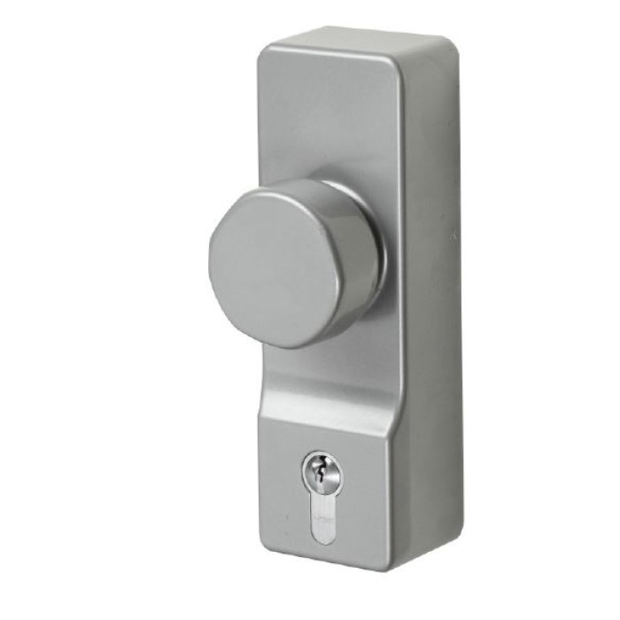 Knob Outside Access Device Silver