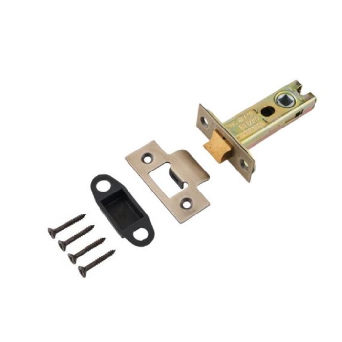 76mm Heavy Duty Tubular Latch Antique Brass