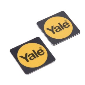 YALE SDL PHONE TAG X 2 BLACK - VISI PACK