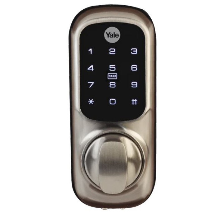 Yale KEYLESS CONNECTED SATIN NICKEL