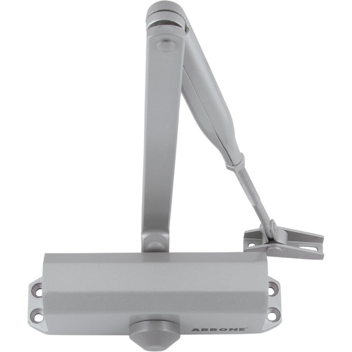 Hoppe Arrone AR450 Door Closer Power Size 3 - Silver