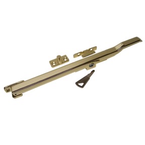 Timber Locking Window Peg Stay - Gold