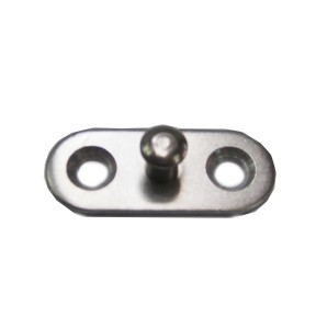 Concealed Stainless Steel Window Restrictor Stud Plate