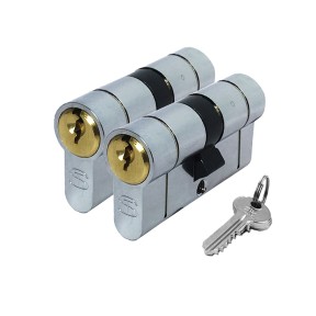 Schlosser Technik Ultimate² Dual Finish Keyed Alike Pair of Euro Cylinders